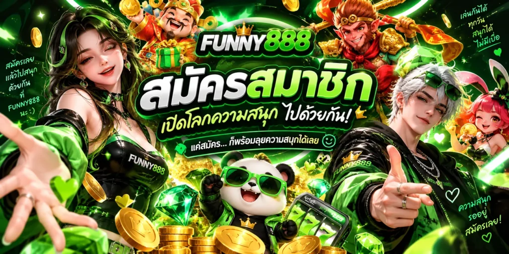 FUNNY888 สมัครสมาชิก